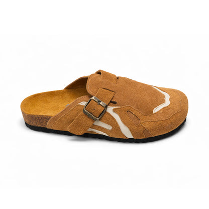 Pellmaro Beige Suede Clog