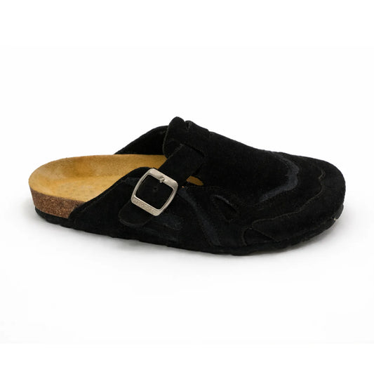 Sabot Pellmaro en suède noir