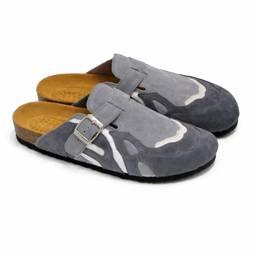 Pellmaro Grey Suede Clog